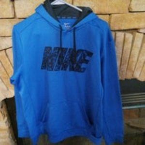 Nike blue hoodie Men's large